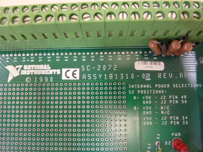 Used NATIONAL INDUSTRIES Circuit Board SC-2072 #49399