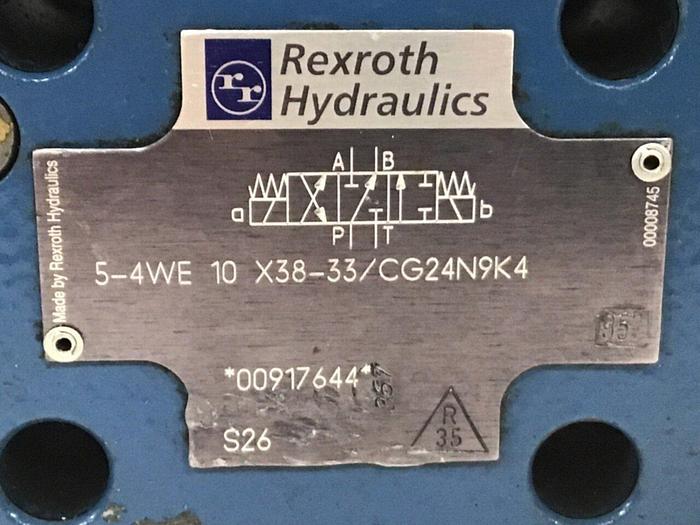Used REXROTH Valve 54WE10X3833/CG24N9K4 #129956