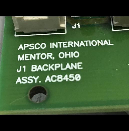 Used APSCO Van Dorn Rack Circuit Board AC8450 USED