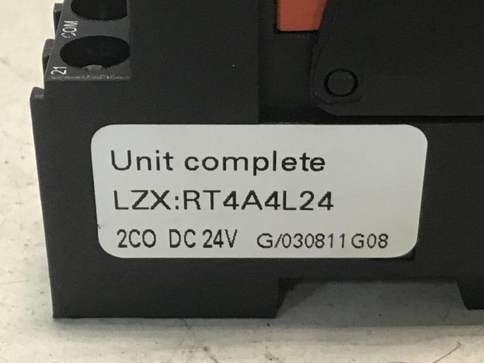 Used SIEMENS Relay LZXRT4A4L24 #124674