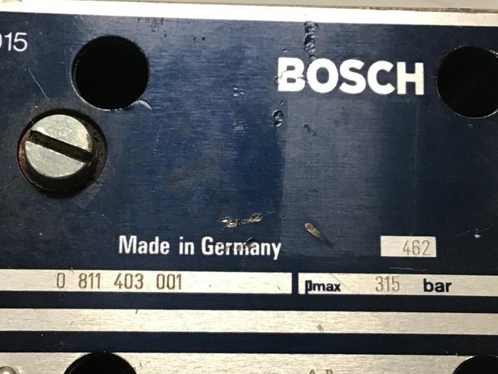 Used BOSCH Servo Proportional Valve 0 811 403 001 Used