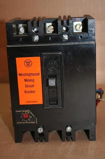 Used WESTINGHOUSE 30 Amp Circuit Breaker 2609D55G08 #20742