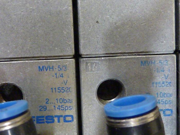 Used FESTO Control Block / Valve Terminal IFB8-02 #52747