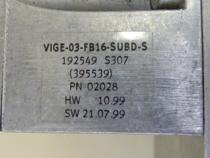 Used FESTO Control Block / Valve Terminal IFB13-03 Used