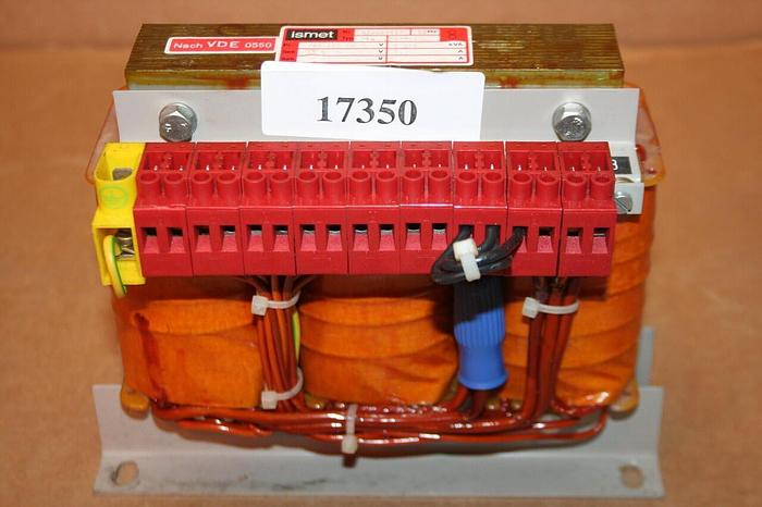 Used ISMET 0.370 kVA Transformer 92/084987 Used