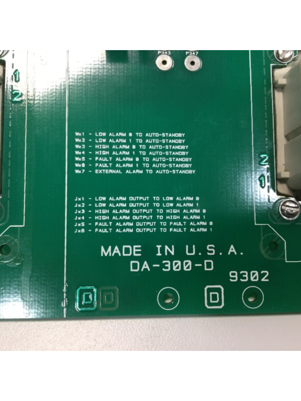 Used GAMMAFLUX Circuit Board DA-300-D USED