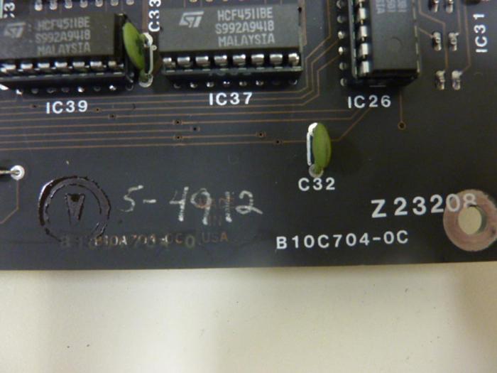Used HELM Circuit Board B10C704-0C #51063