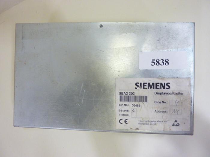 Used SIEMENS Display Controller 9BA2 302 USED