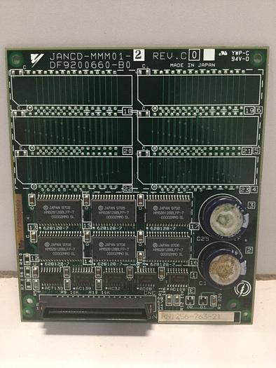 Used YASKAWA Circuit Board JANCD-MMM01-02 REV C0 #105495