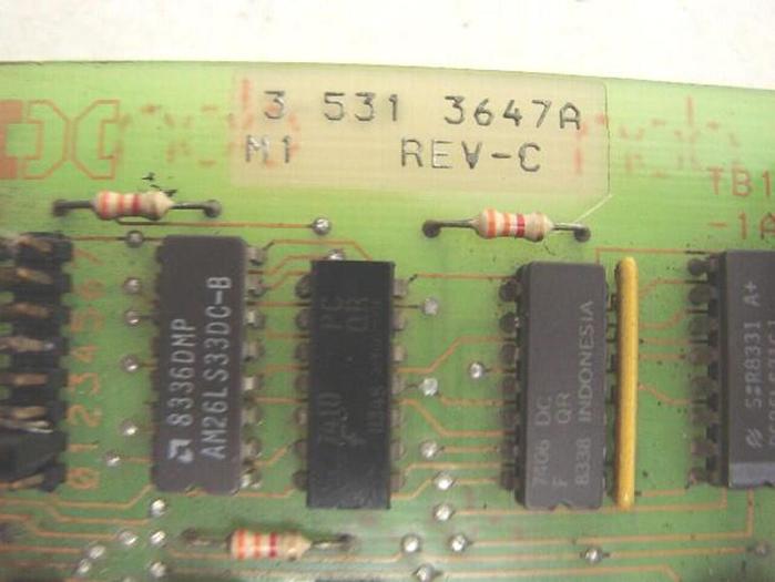 Used MILACRON Circuit Board 3-531-3647A Used