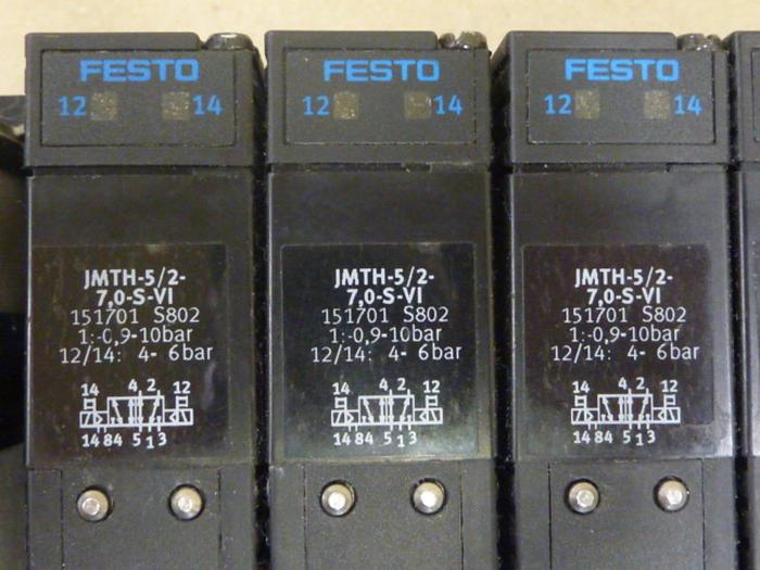 Used FESTO Control Block / Valve Terminal IFB13-03 Used