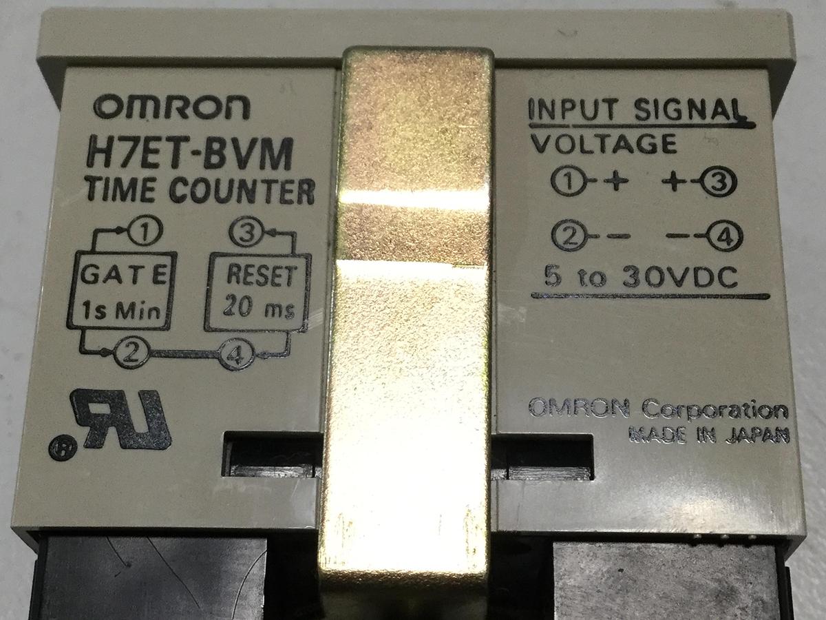 Used OMRON Time Counter H7ET-BVM USED