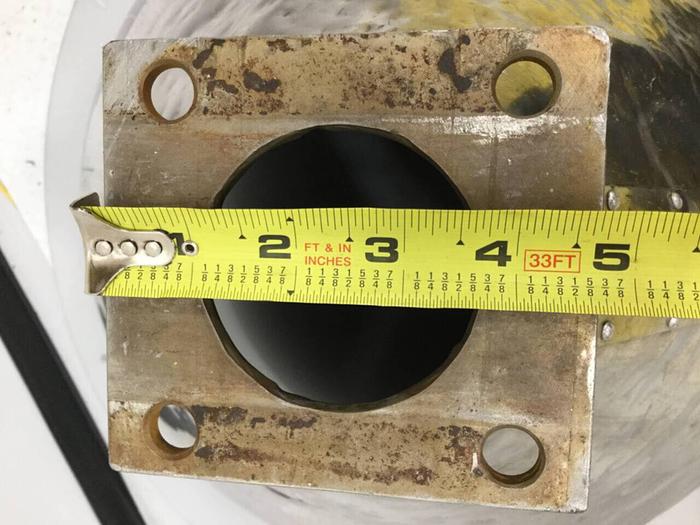 Used METAL FABRICATOR Hopper w/ Lid K.K04-05 #91468