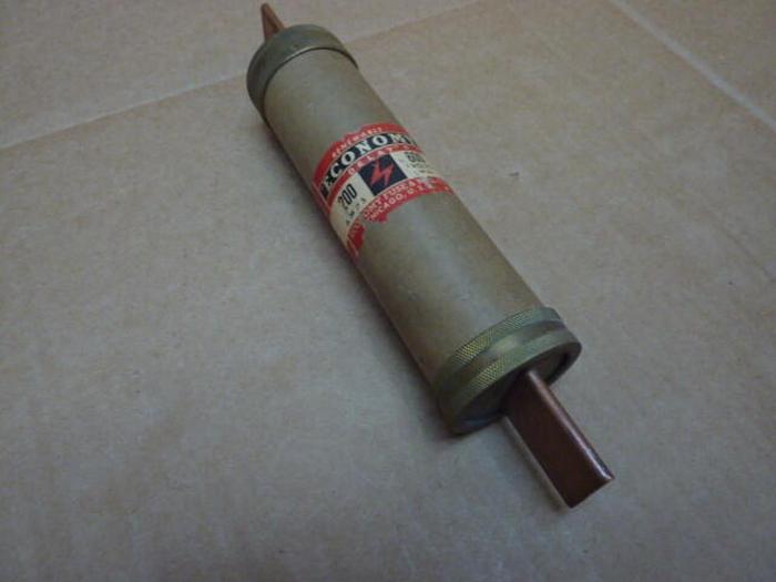 Used ECONOMY FUSE 600 Amp Fuse F-20005 #27281