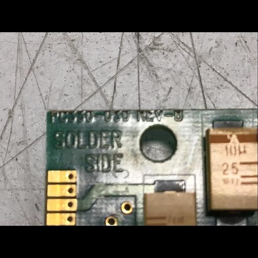 Used VAN DORN Operator Interface Board 330129 PC330-129 330-129 USED