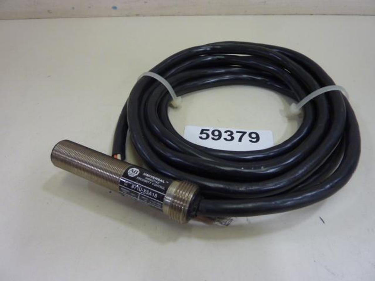 Used ALLEN BRADLEY Proximity Switch 871U-X5A18 Used