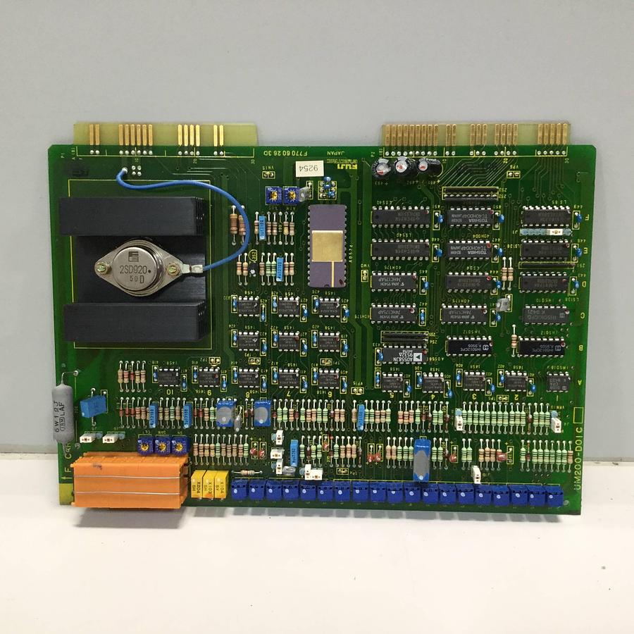 Used FUJI ELECTRIC Processor Card F770 60 26 3D F77060263D UM200-D0IC Used #94018