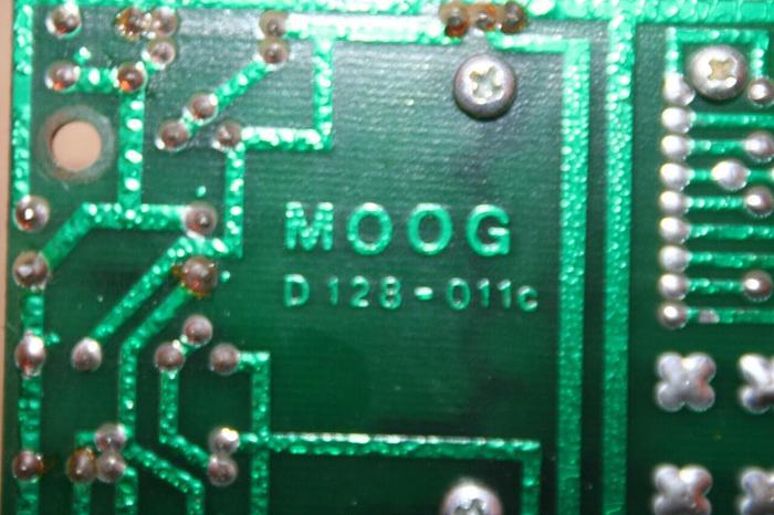 Used MOOG Power Supply Board D128-001BA004 Used
