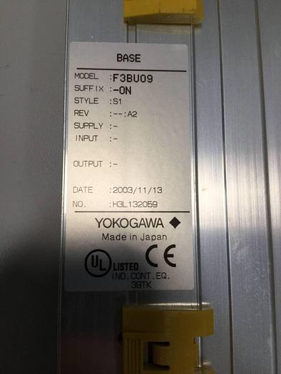 Used YOKOGAWA 9-Slot Base Circuit Board F3BU09-0N #98798