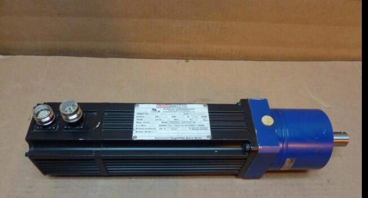 Used ELWOOD CORPORATION 1.16 HP AC Servo Motor M432-NYN0-050Y-3C USED