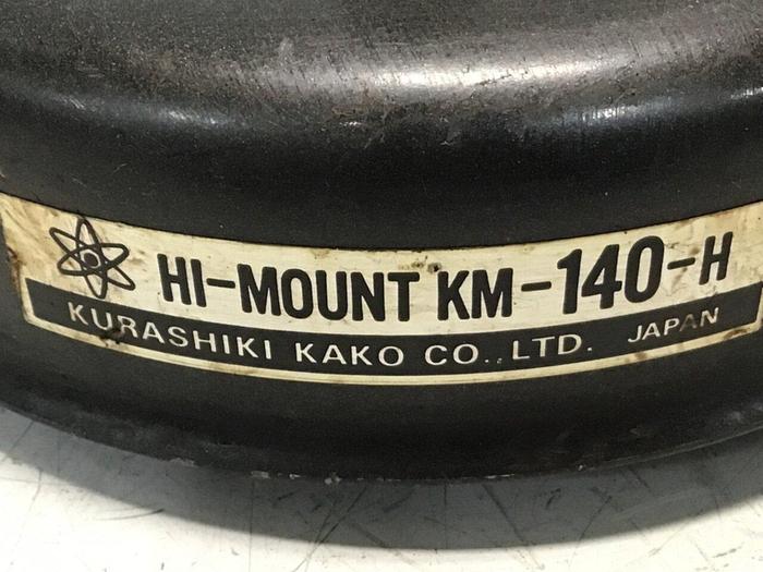 Used KURASHIKI Leveling Mount Pad HI-MOUNT KM-140-H #122766