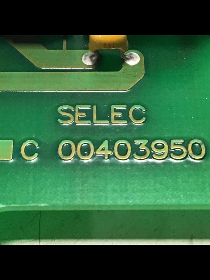 Used SELEC Circuit Board 00403950 Used