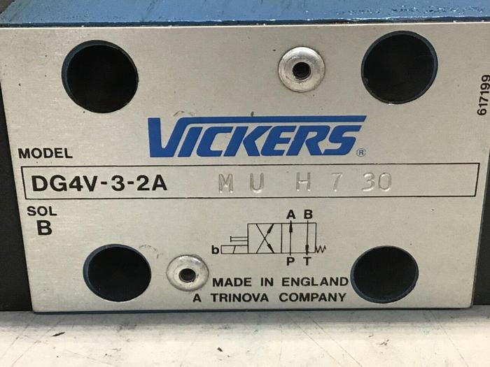 Used VICKERS Valve DG4V32AMUH730 #137500