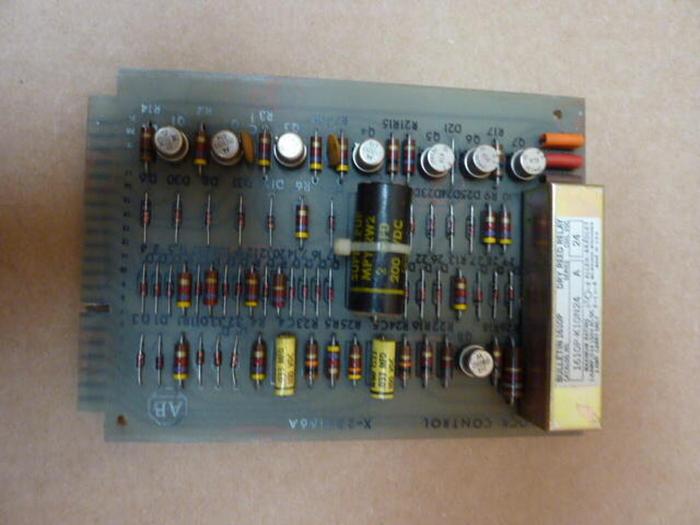 Used ALLEN BRADLEY Clock Control Board X-233166A #27167