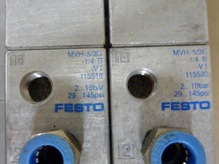 Used FESTO Control Block / Valve Terminal IFB8-02 #52754