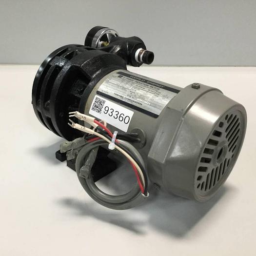 Used TOSHIBA .33 HP Induction Motor and Pump JIS C 4004 .33 HP #93360