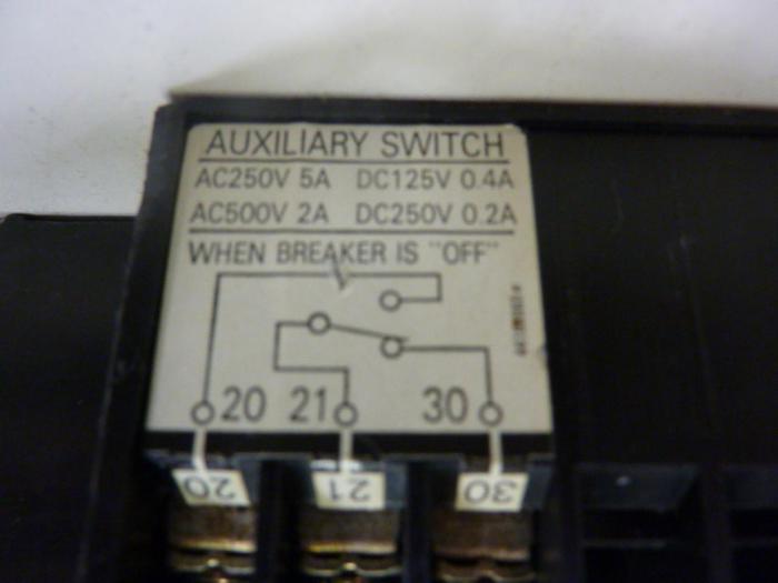 Used FUJI ELECTRIC 15 Amp Circuit Breaker SA53H-15 #46827