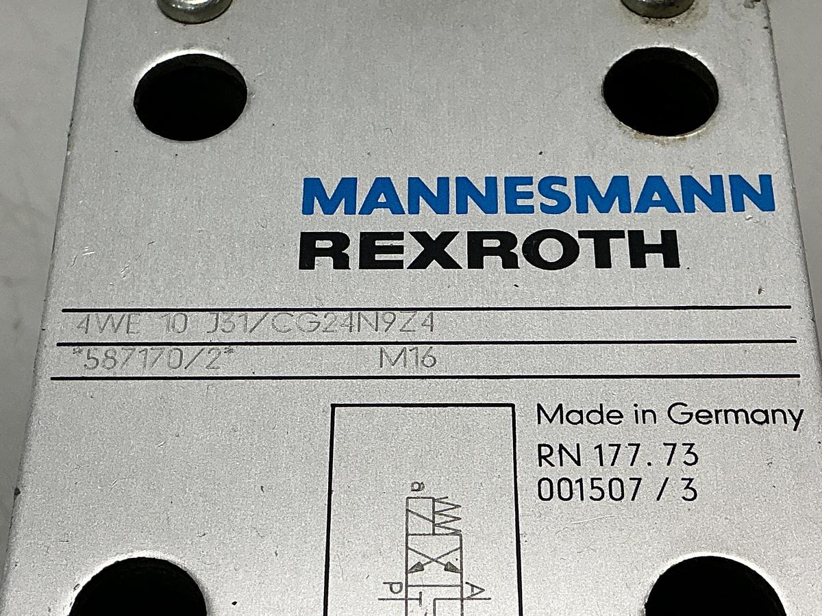 Used REXROTH 4WE 10 J31/CG24N9Z4