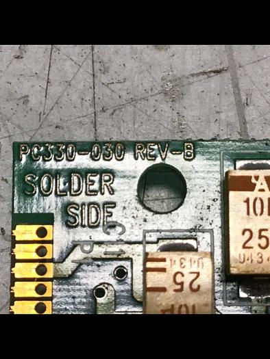 Used VAN DORN Operator Circuit Board PC330-034 Used