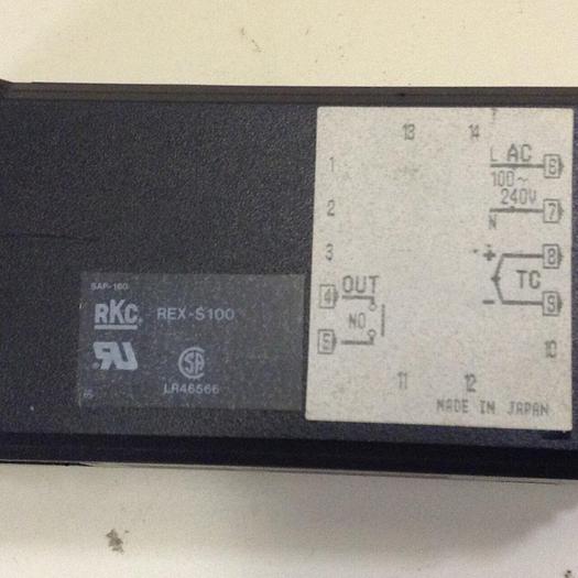 Used RKC Temperatue Control S100FJA8-M NN ZK-852 #79658