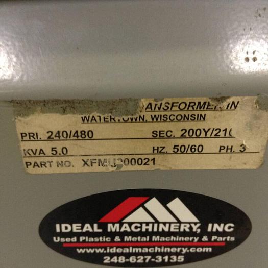 Used WATERTOWN TRANSFORMER CO 5 kVA Transformer XFMU200021 #84325