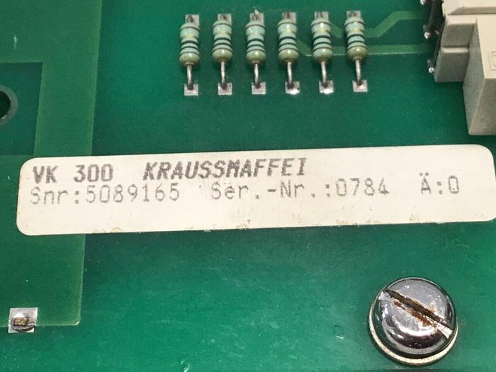 Used KRAUSS MAFFEI Circuit Board VK300 Used