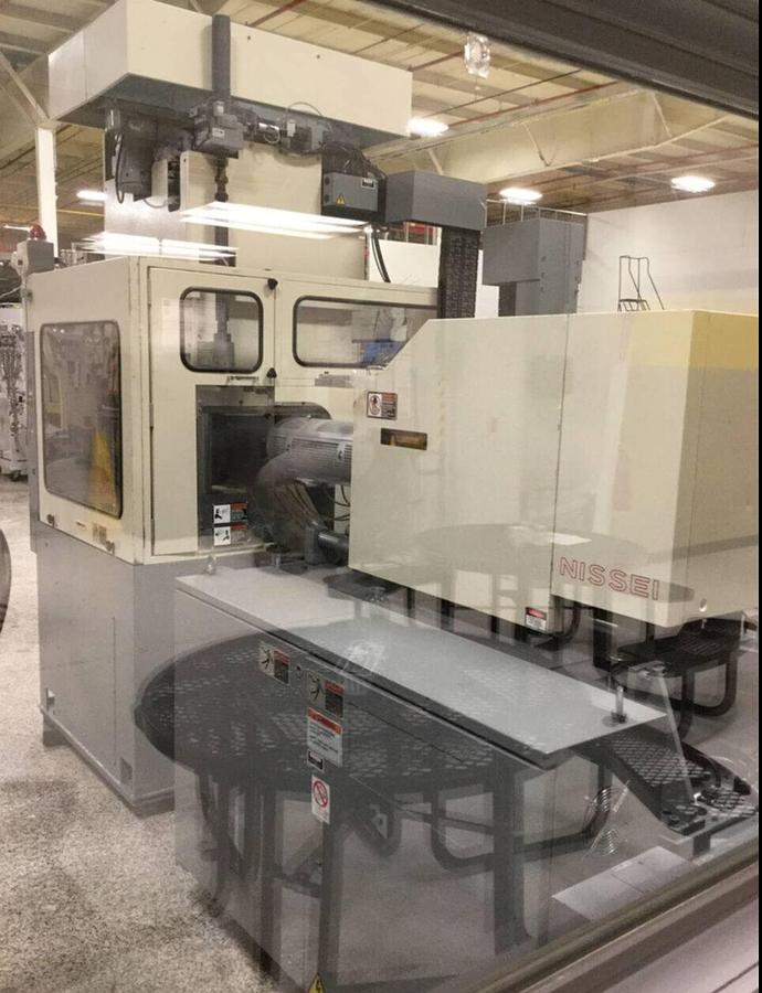 Used NISSEI 110 Ton Vertical Injection Mold Machine TD110E-9E USED