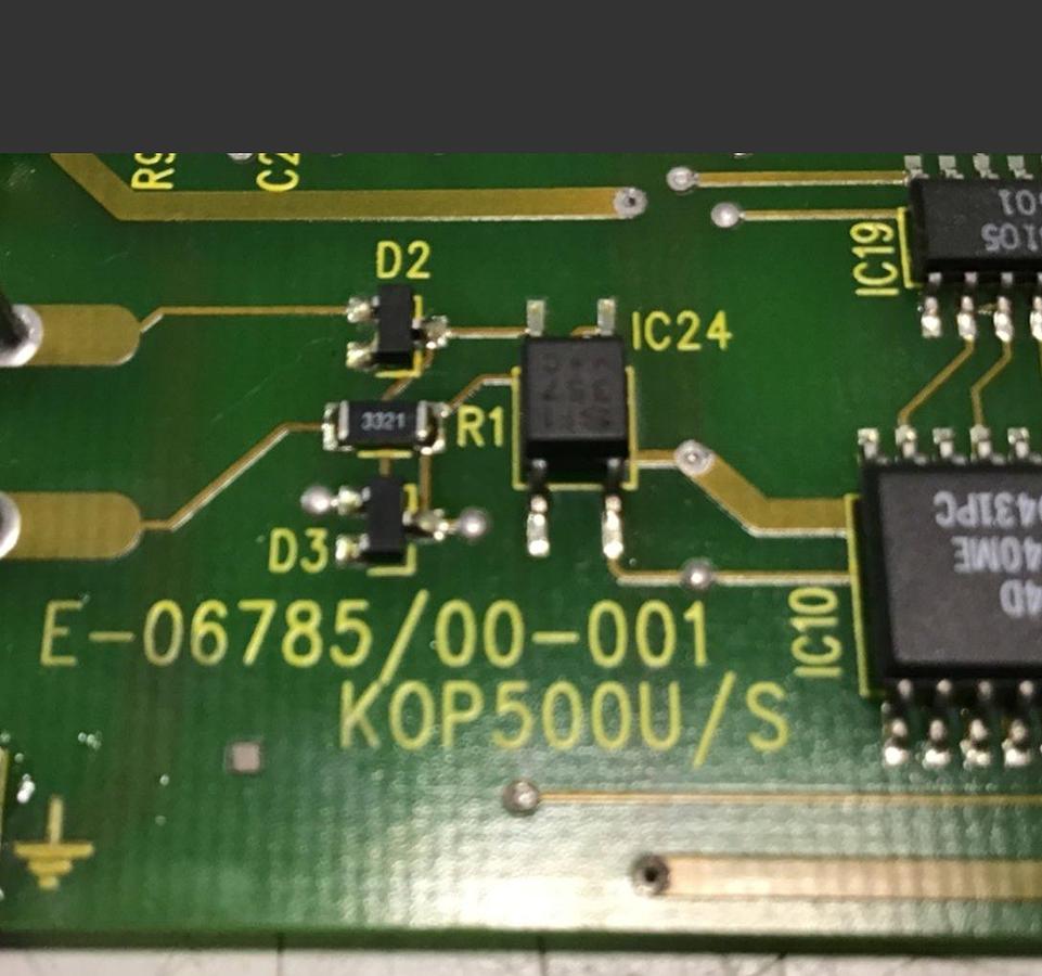 Used BACHMANN ELECTRONIC Control Card KOP500U/S USED