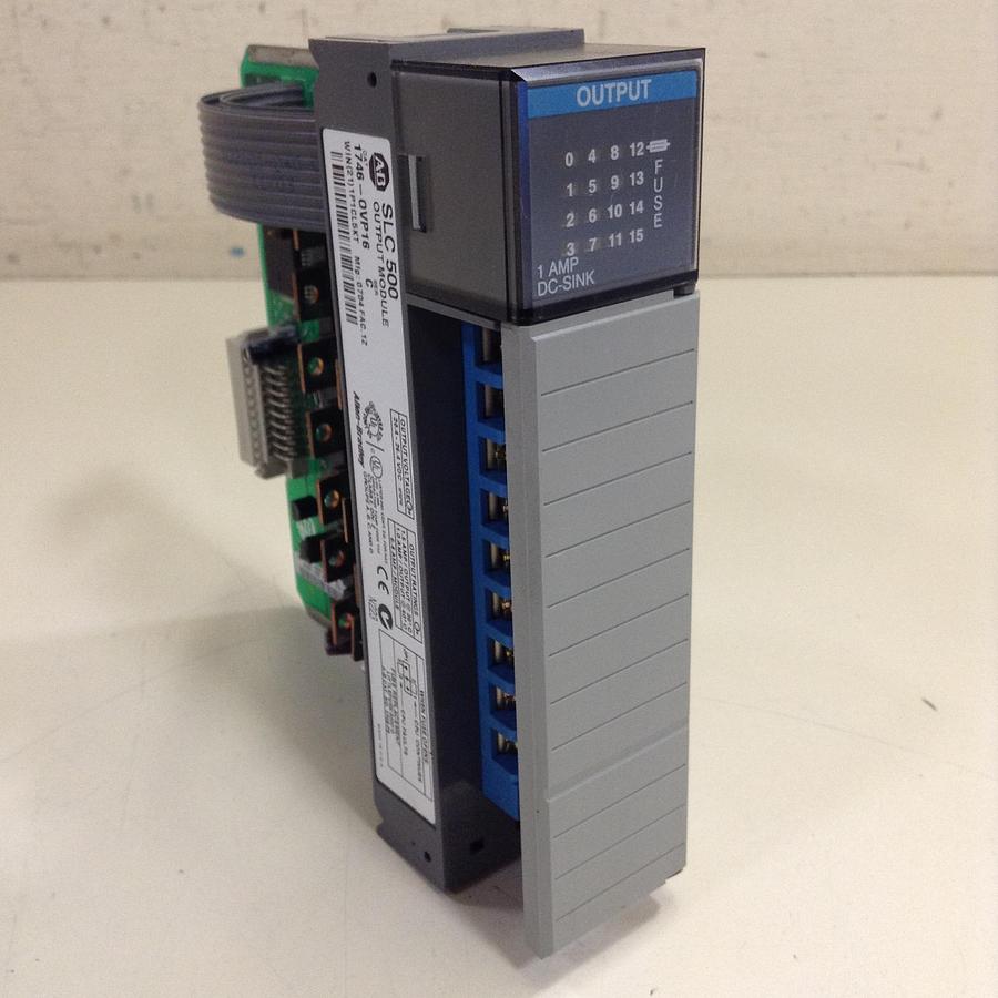 Used ALLEN BRADLEY Output Module 1746-OVP16 SER C USED