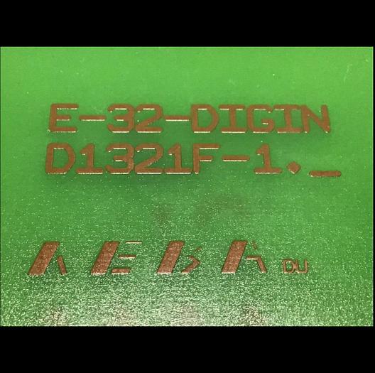 Used KEBA Input Module E-32-DIGIN D1321F-1 Used
