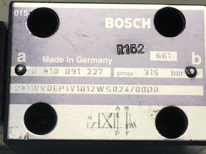 Used BOSCH Directional Valve 0 810 091 227 Used