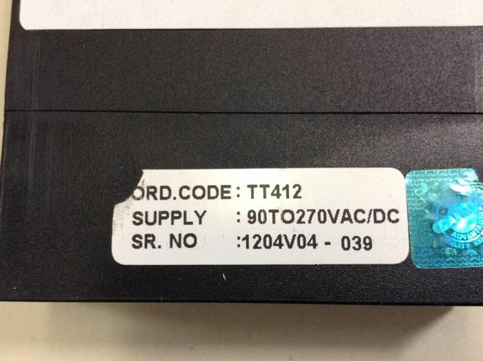 Used SELEC Totaliser Timer TT412 #86291