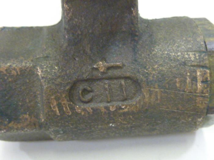 Used APOLLO Ball Valve 600 WOG C11 #61444