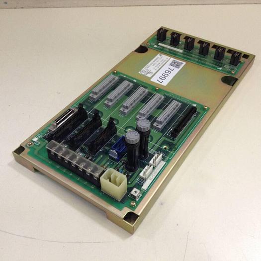 Used YASKAWA PC Board BackPlane Rack JZNC-MRK09-21 #76997