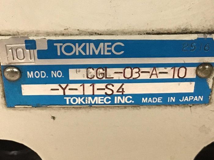 Used TOKIMEC Valve EPCG2-01-70-11 Used