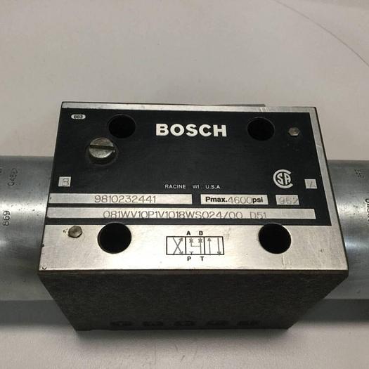 Used BOSCH Valve 081WV10P1V1018 9810232441 Used