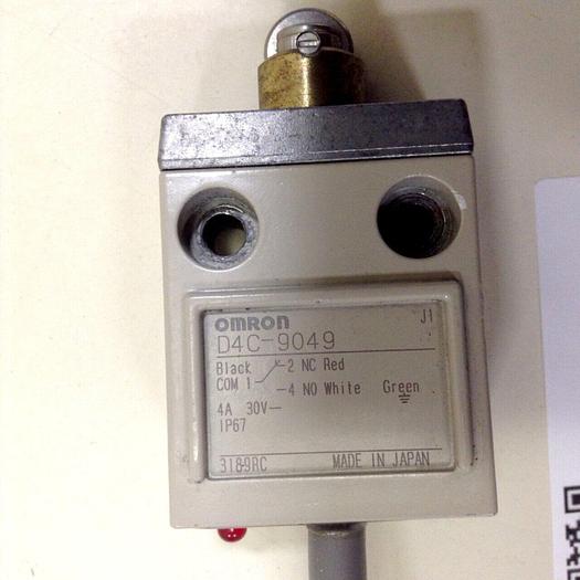 Used OMRON Limit Switch D4C-9049 #72341