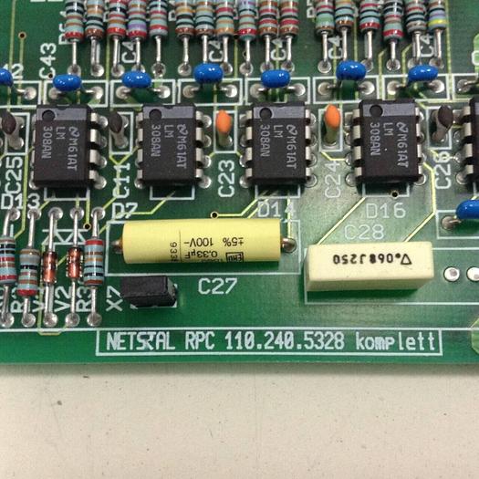 Used NETSTAL Circuit Board RPC 110.240.5328 #77965