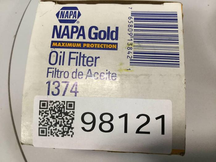 NAPA Oil Filter 1374 #98121