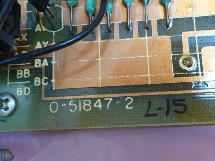 Used RELIANCE ELECTRIC VLDC Board 0-51847-2 #34553